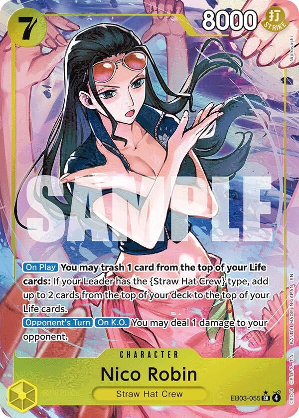 Nico Robin (055) (Alternate Art) (EB03-055) (EB-03)