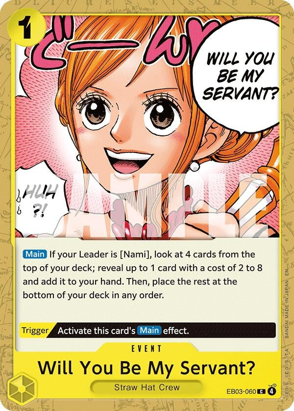 Will You Be My Servant? (EB03-060) (EB-03)