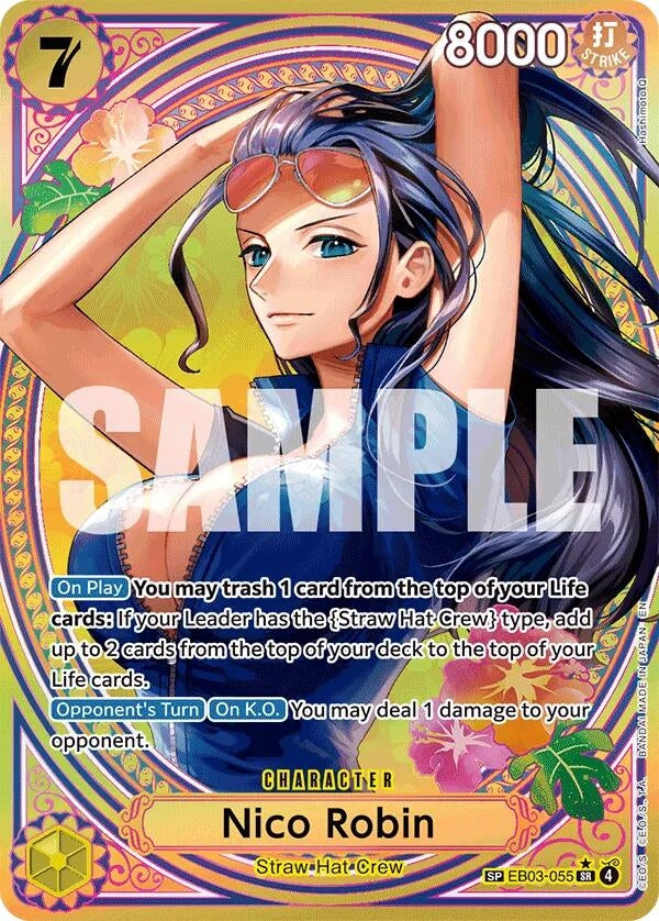 Nico Robin (055) (SP) (EB03-055) (EB-03)