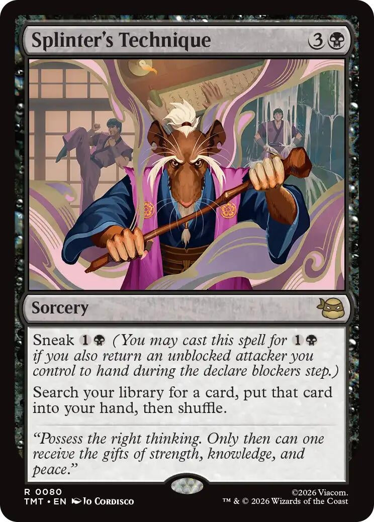 Splinter's Technique (80) (TMT)