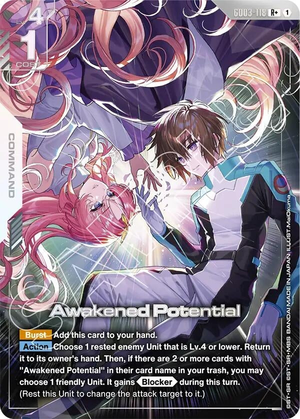 Awakened Potential (R+) (GD03-118) (GD03)