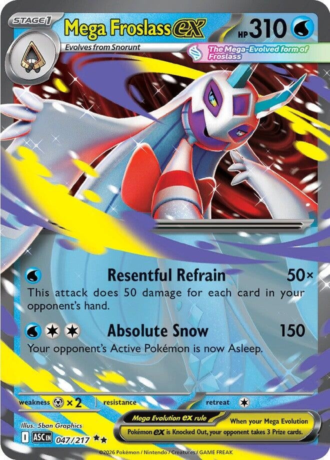 Image for Mega Froslass ex (047/217) (ASC) - Pokemon