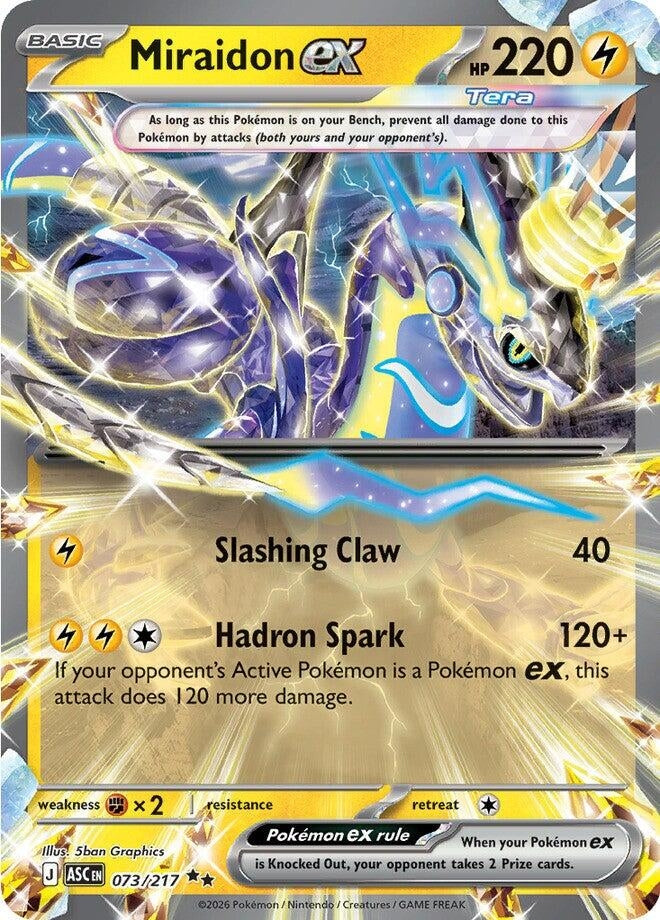 Image for Miraidon ex (073/217) (ASC) - Pokemon