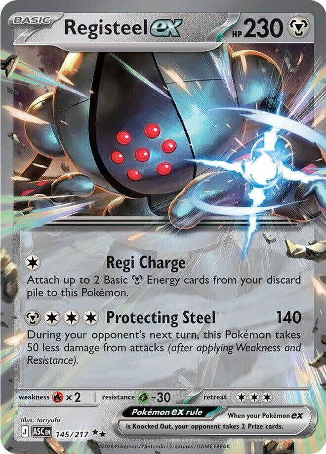 Image for Registeel ex (145/217) (ASC) - Pokemon