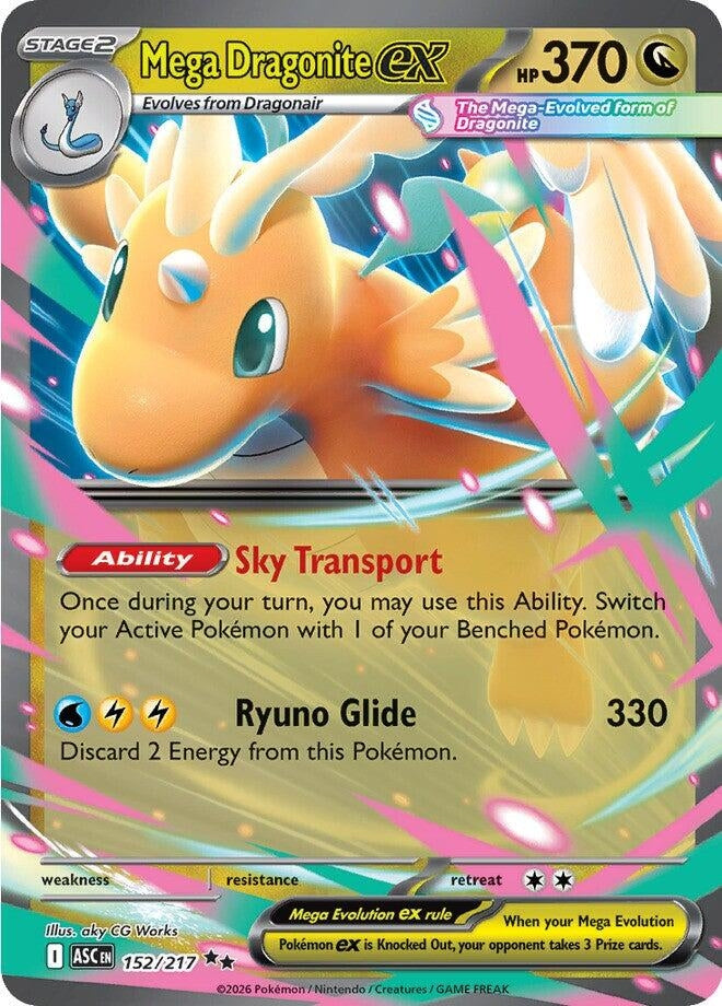 Image for Mega Dragonite ex (152/217) (ASC) - Pokemon