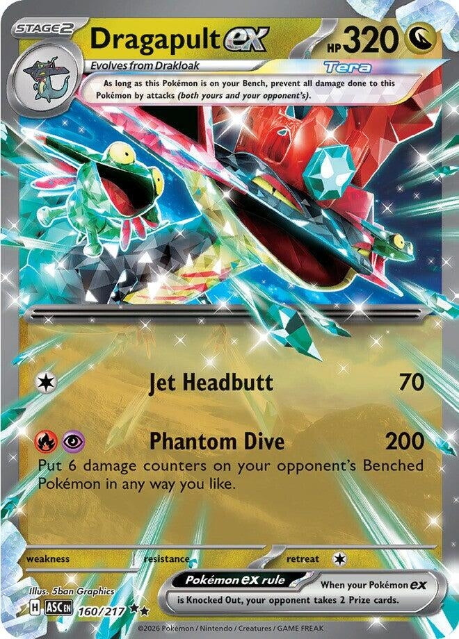 Image for Dragapult ex (160/217) (ASC) - Pokemon