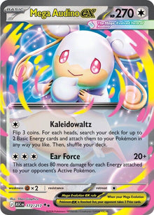 Image for Mega Audino ex (172/217) (ASC) - Pokemon
