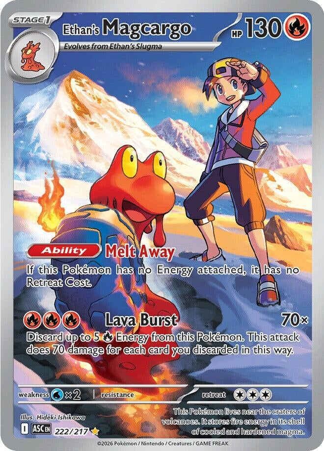 Image for Ethan's Magcargo (222/217) (ASC) - Pokemon