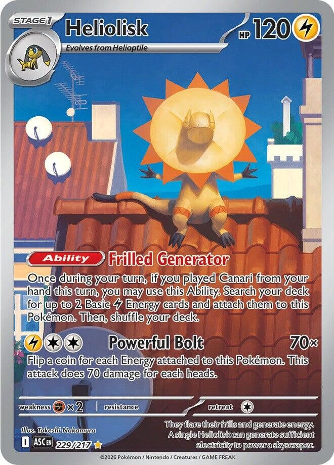 Image for Heliolisk (229/217) (ASC) - Pokemon