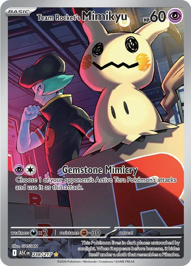 Image for Team Rocket's Mimikyu (238/217) (ASC) - Pokemon