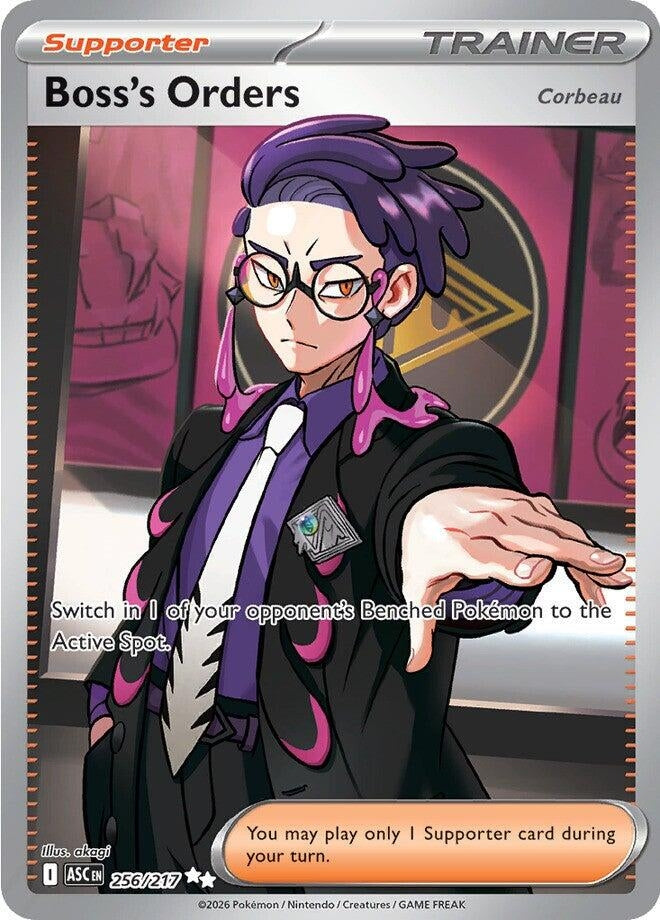 Image for Boss's Orders [Corbeau] (256/217) (ASC) - Pokemon