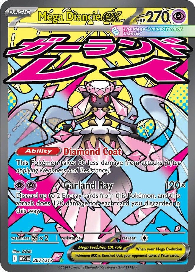 Image for Mega Diancie ex (267/217) (ASC) - Pokemon