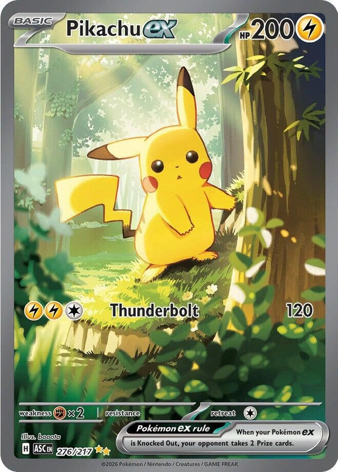 Image for Pikachu ex (276/217) (ASC) - Pokemon