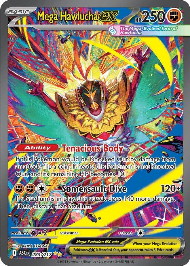Image for Mega Hawlucha ex (283/217) (ASC) - Pokemon