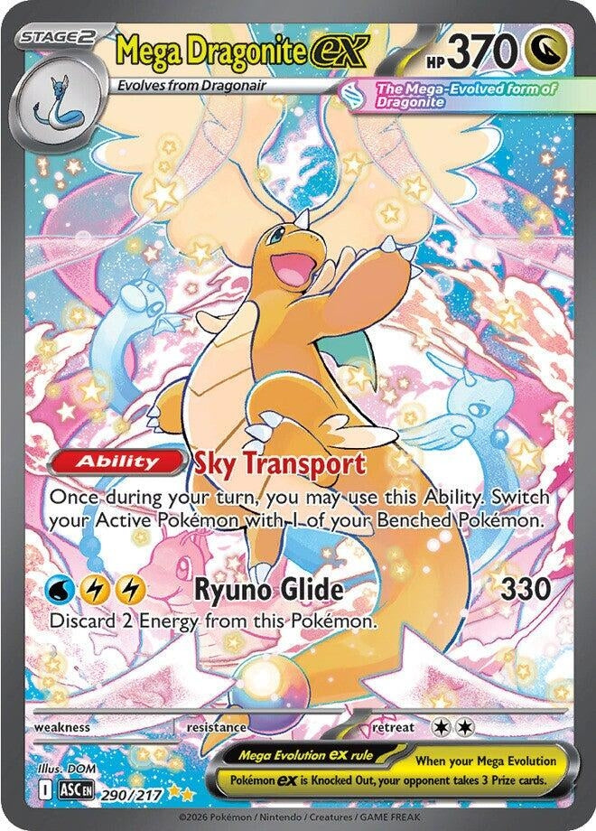 Mega Dragonite ex (290/217) (ASC)