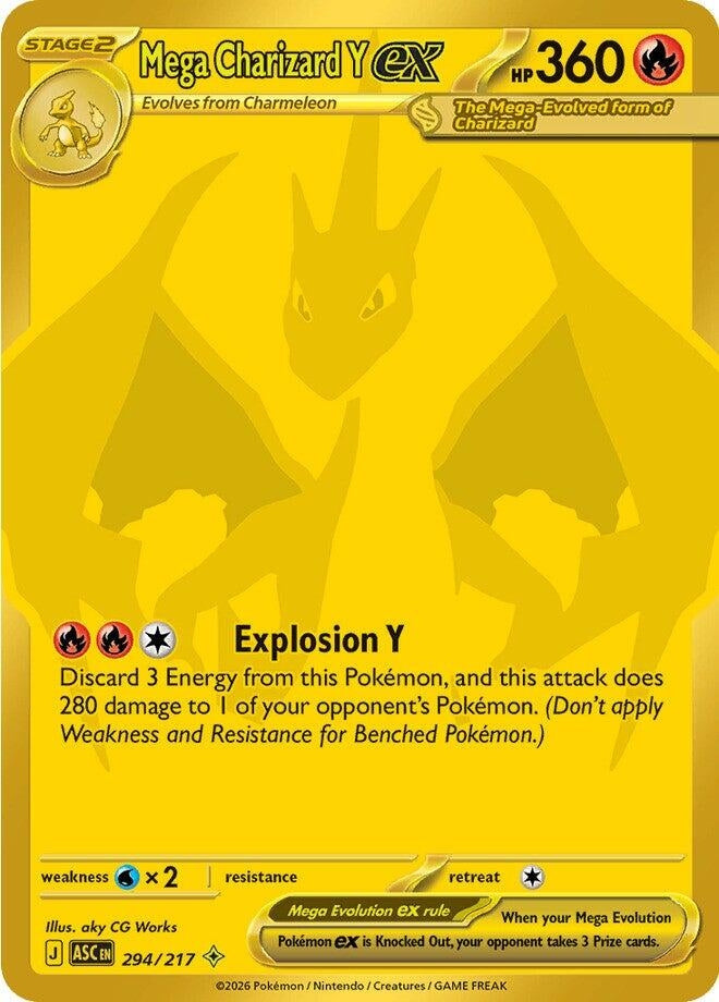Image for Mega Charizard Y ex (294/217) (ASC) - Pokemon