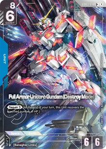 Full Armor Unicorn Gundam (Destroy Mode) (U+) (GD03-010) (GD03)