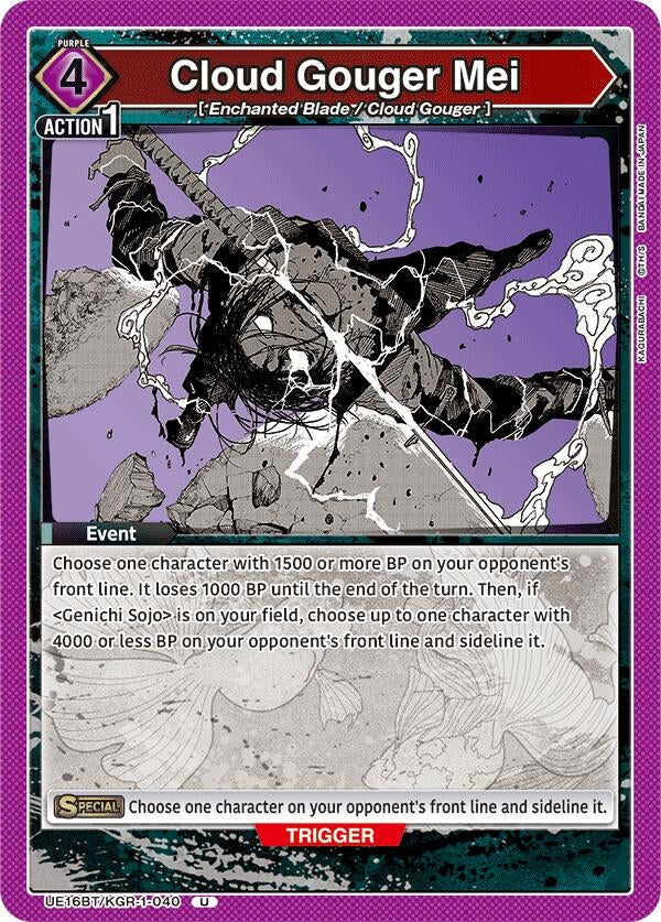 Cloud Gouger Mei (UE16BT/KGR-1-040) (UE16BT)