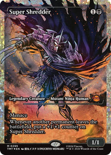 Super Shredder (Showcase) (Fracture Foil) (295) (TMT)