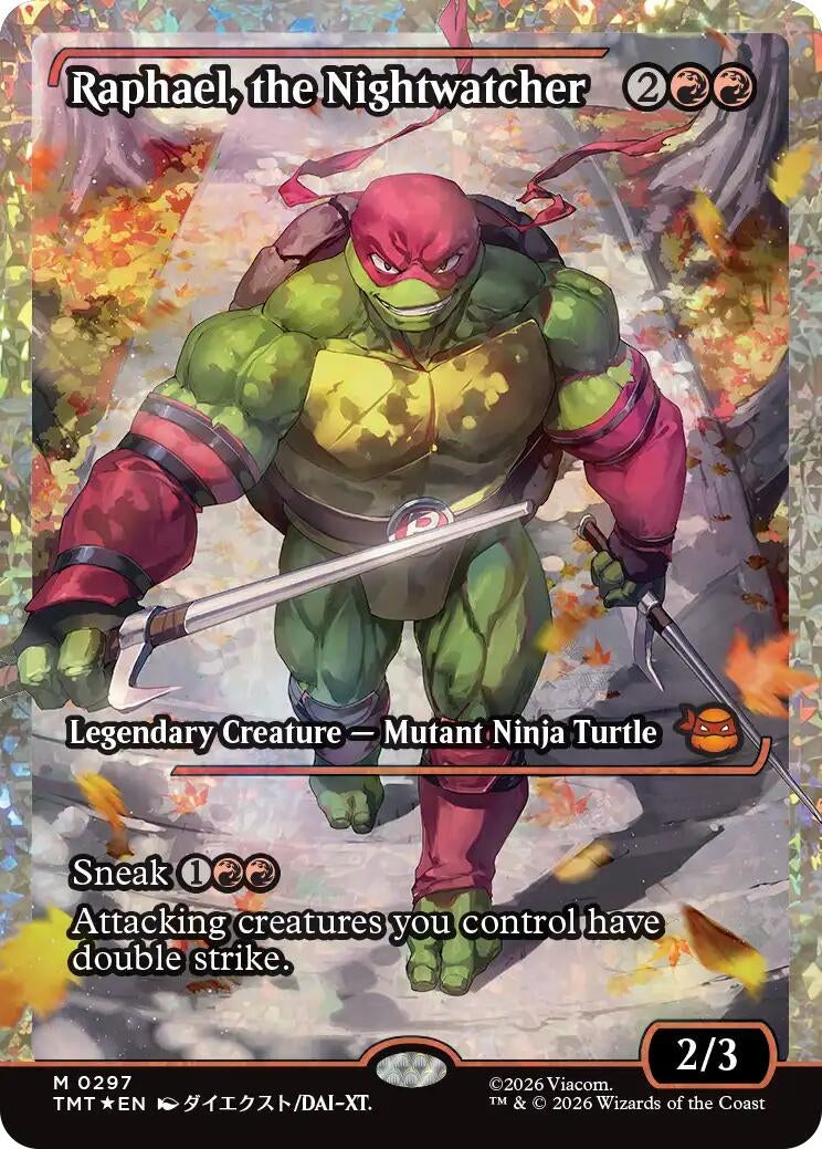 Raphael, the Nightwatcher (Showcase) (Fracture Foil) (297) (TMT)