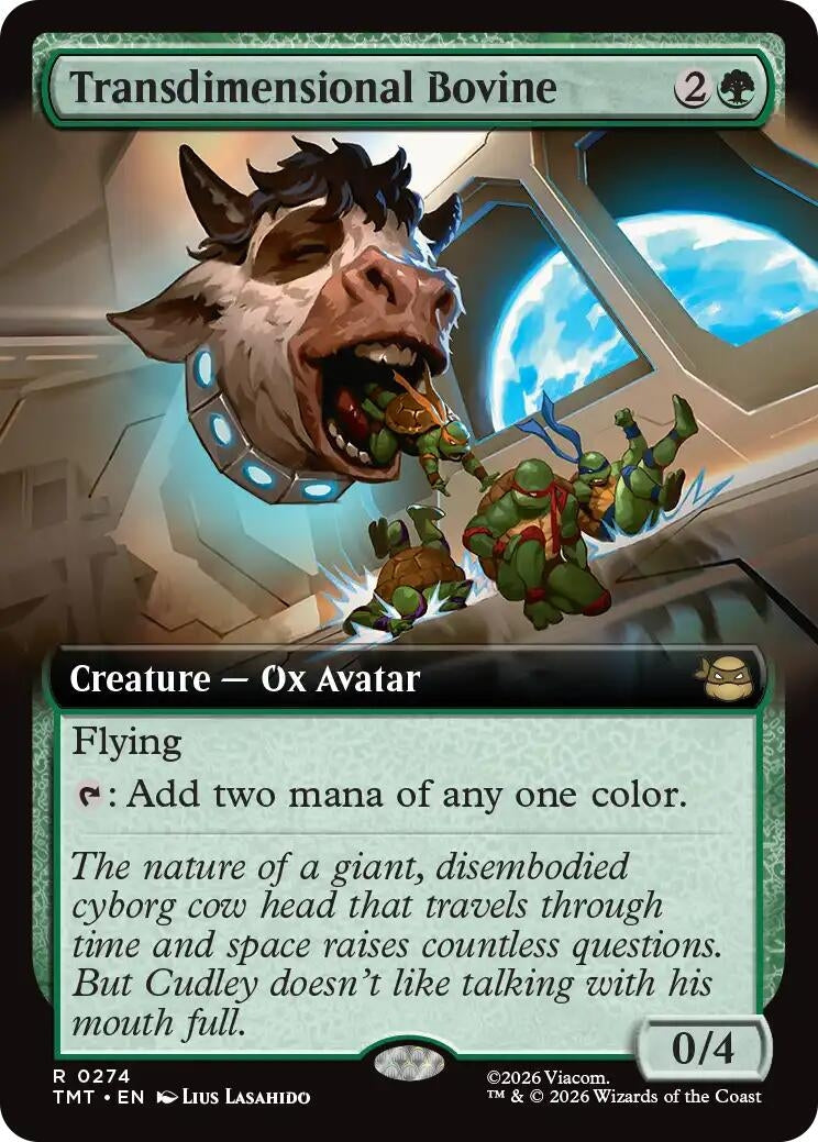 Transdimensional Bovine (Extended Art) (274) (TMT)