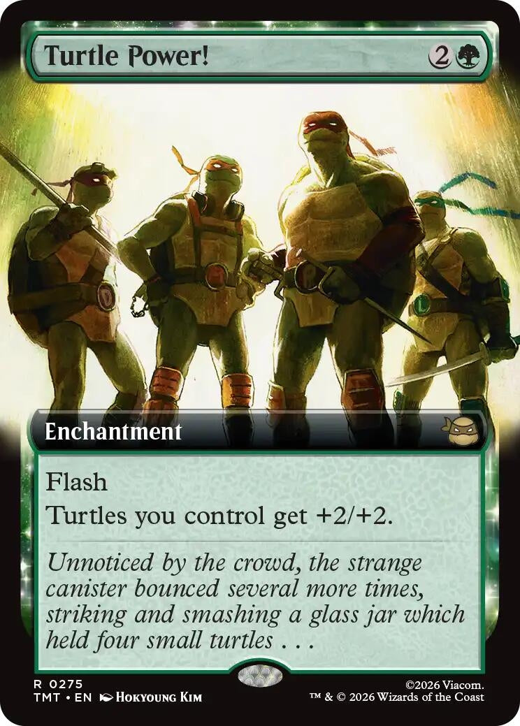 Turtle Power! (Extended Art) (275) (TMT)