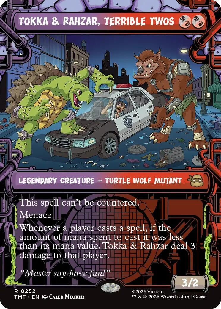 Tokka & Rahzar, Terrible Twos (Showcase) (252) (TMT)