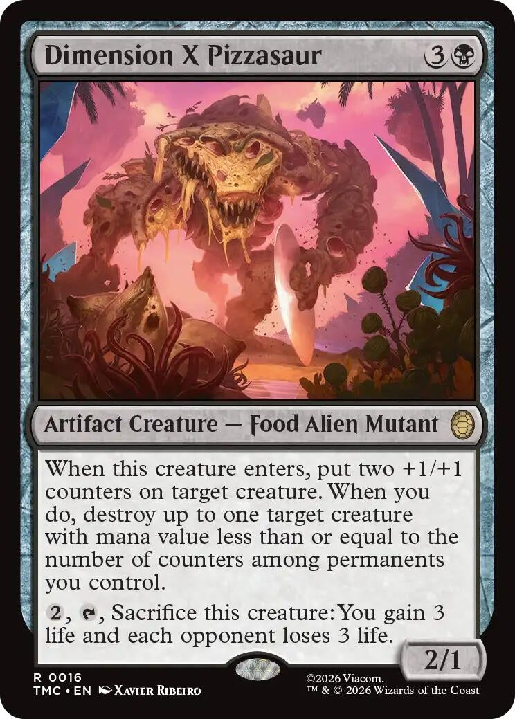 Dimension X Pizzasaur (16) (TMC)