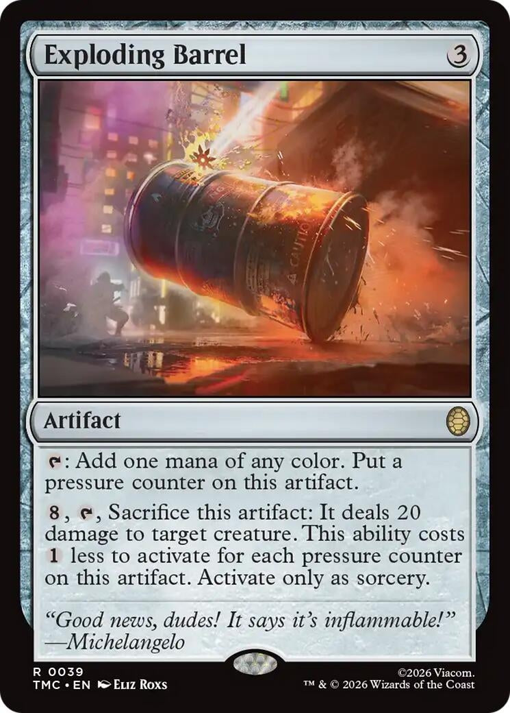 Exploding Barrel (39) (TMC)