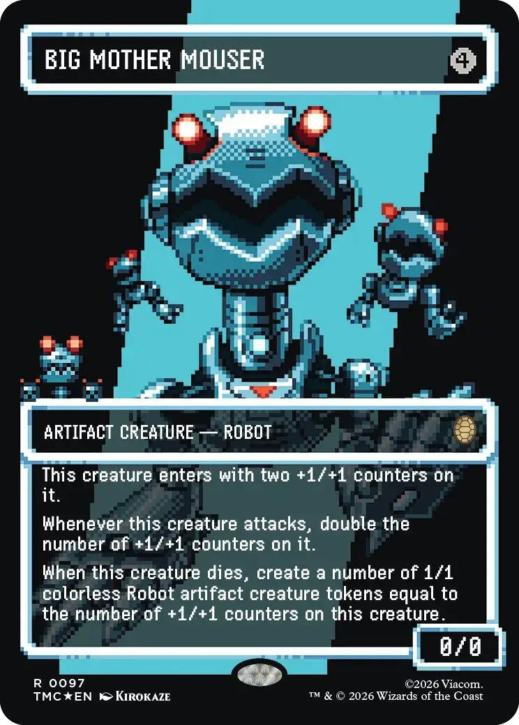 Big Mother Mouser (Borderless) (Surge Foil) (97) (TMC)