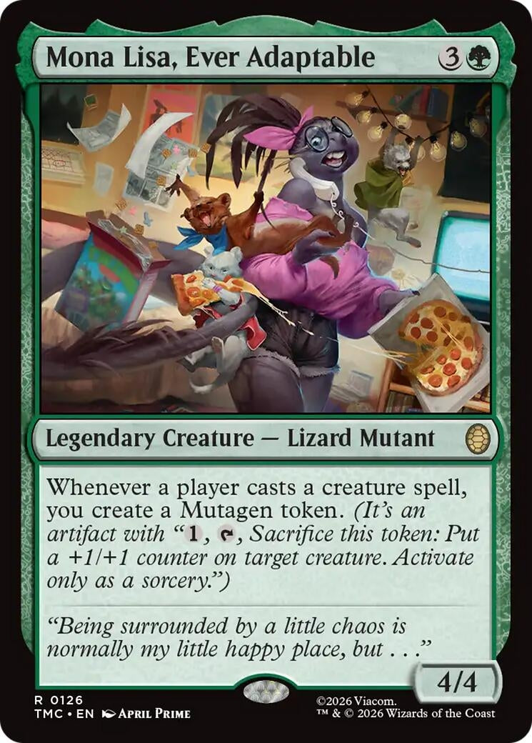 Mona Lisa, Ever Adaptable (126) (TMC)
