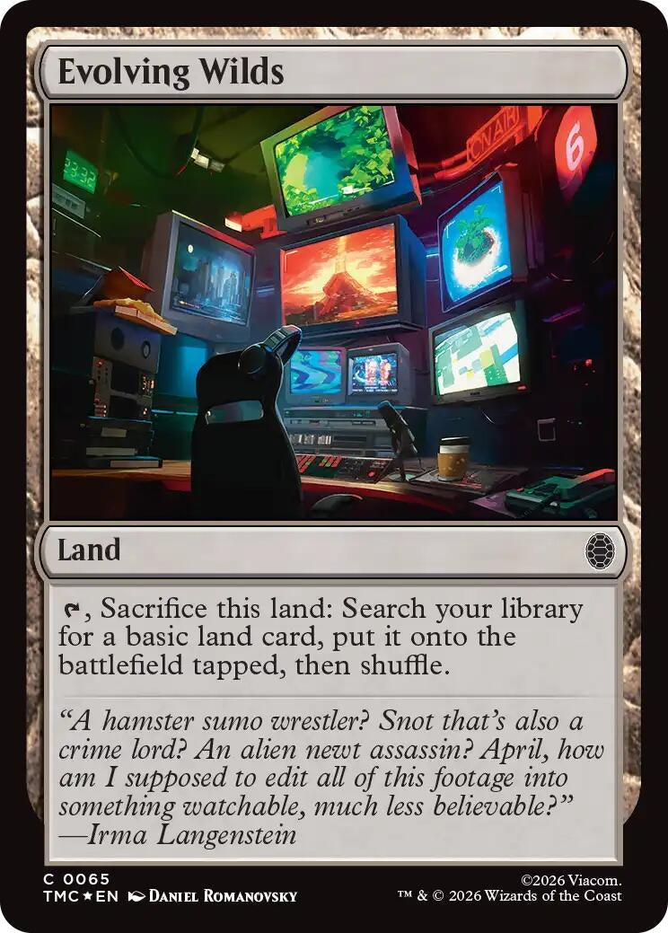 Evolving Wilds (Surge Foil) (65) (TMC)