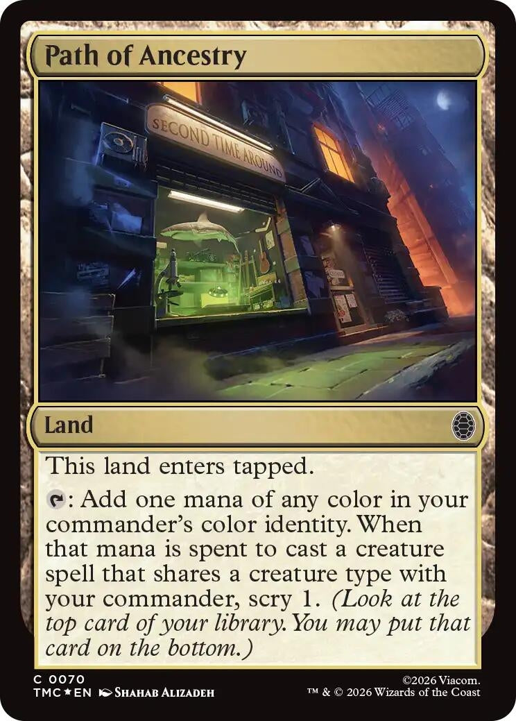 Path of Ancestry (Surge Foil) (70) (TMC)