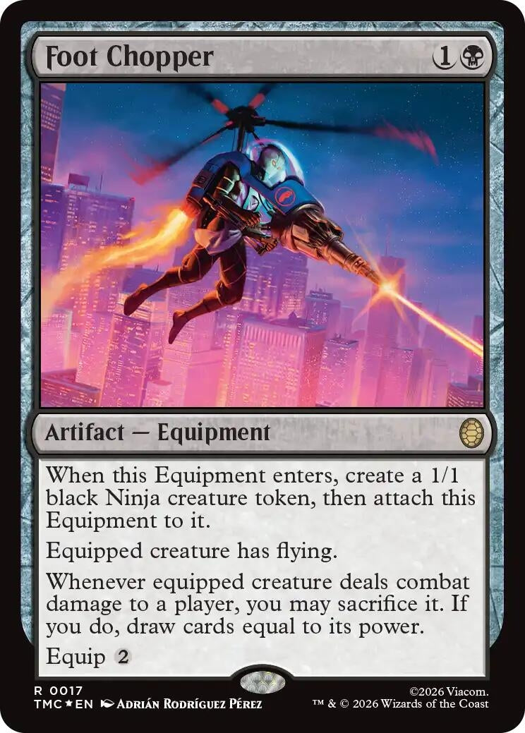 Foot Chopper (Surge Foil) (17) (TMC)