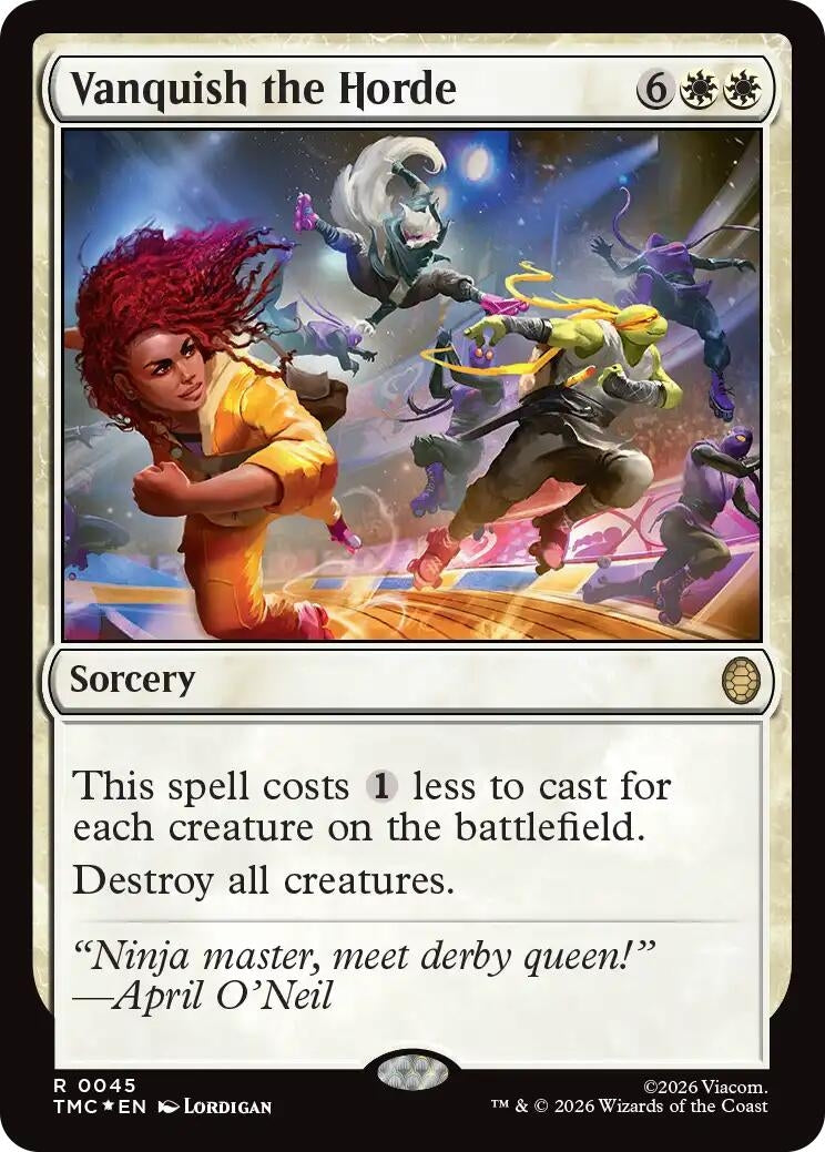 Vanquish the Horde (Surge Foil) (45) (TMC)