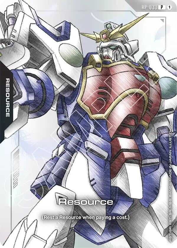 Resource (RP-033) (Premium Accessory Set - Mobile Suit Gundam Wing) (RP-033) (RP)