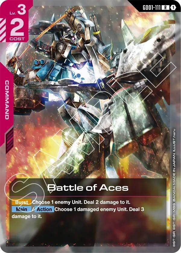 Image for Battle of Aces (GD01-111) (ST09) - Gundam Card Game