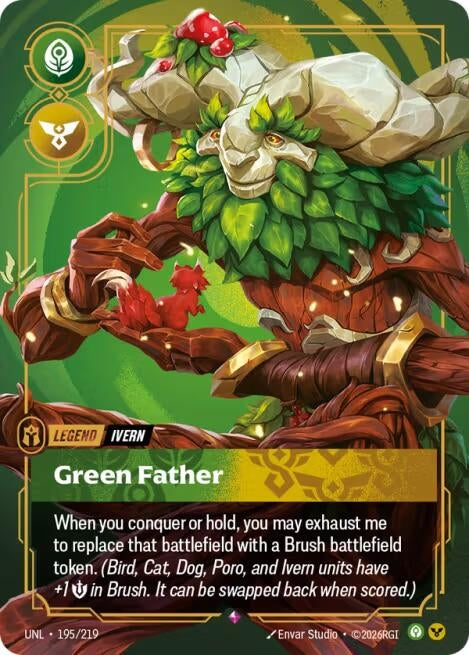 Ivern - Green Father (195/219) (UNL)