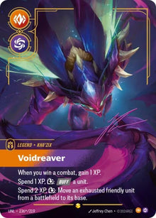 Kha'Zix - Voidreaver (Signature) (236*/219) (UNL)