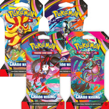 Image for Chaos Rising Sleeved Booster Pack Art Bundle [Set of 4] - Pokemon