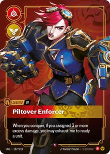 Vi - Piltover Enforcer (187/219) (UNL)