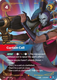 Curtain Call (182/219) (UNL)