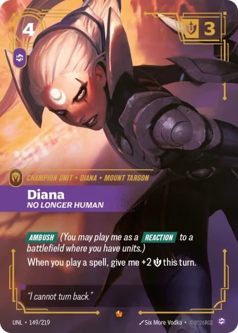 Diana - No Longer Human (149/219) (UNL)