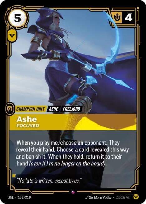 Ashe - Focused (169/219) (UNL)