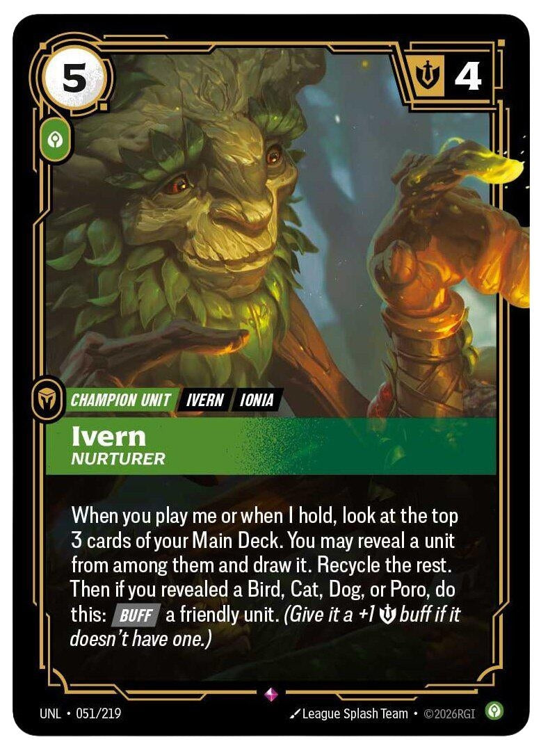 Ivern - Nurturer (051/219) (UNL)