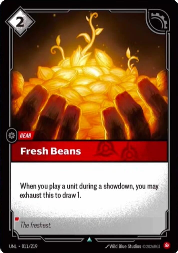 Fresh Beans (011/219) (UNL)