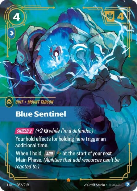 Blue Sentinel (087/219) (UNL)
