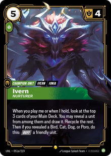 Ivern - Nurturer (Alternate Art) (051a/219) (UNL)