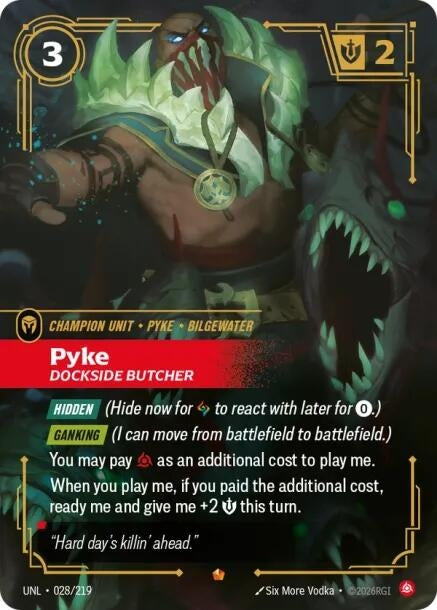 Pyke - Dockside Butcher (028/219) (UNL)