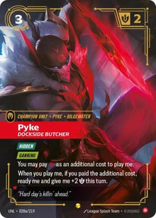 Pyke - Dockside Butcher (Alternate Art) (028a/219) (UNL)